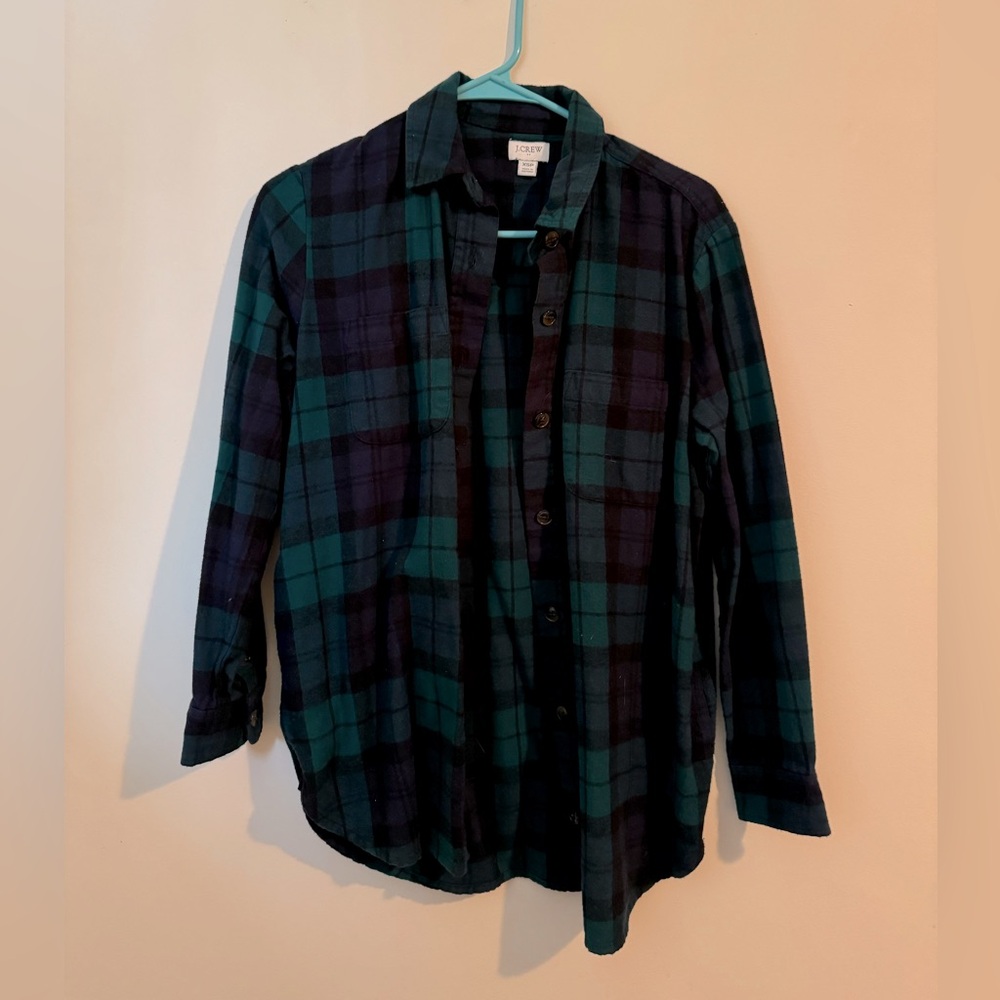 J. Crew Nightwatch Plaid Shacket